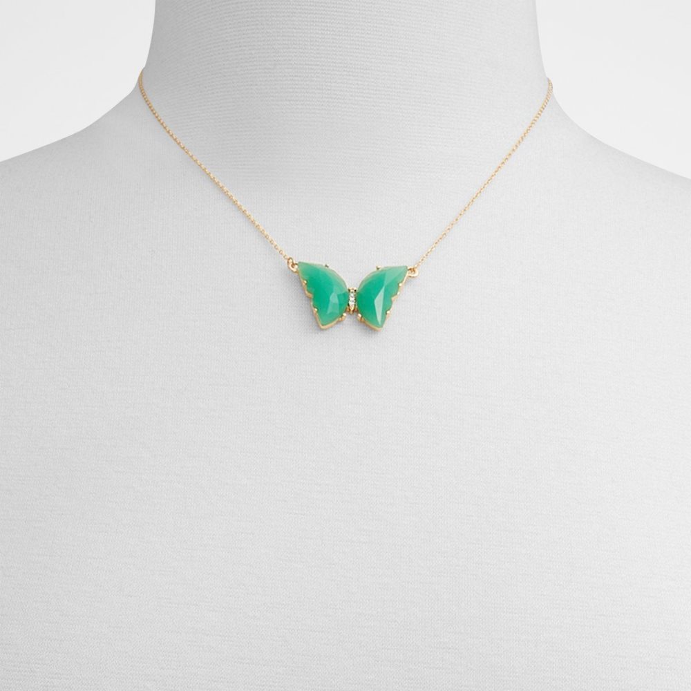 Női Aldo Alereli Necklace Nyakláncok Zöld | 380-ZHIEDT