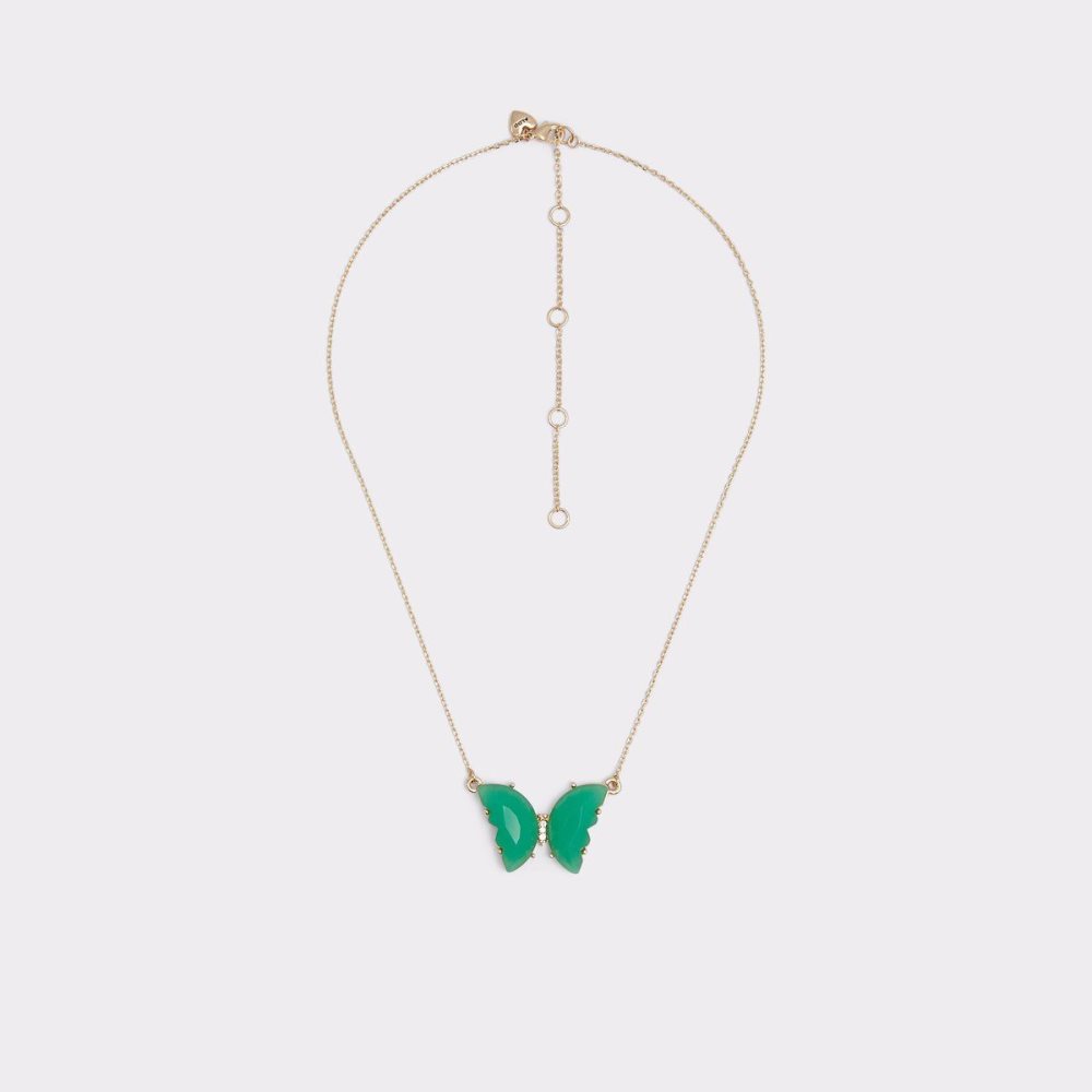 Női Aldo Alereli Necklace Nyakláncok Zöld | 380-ZHIEDT