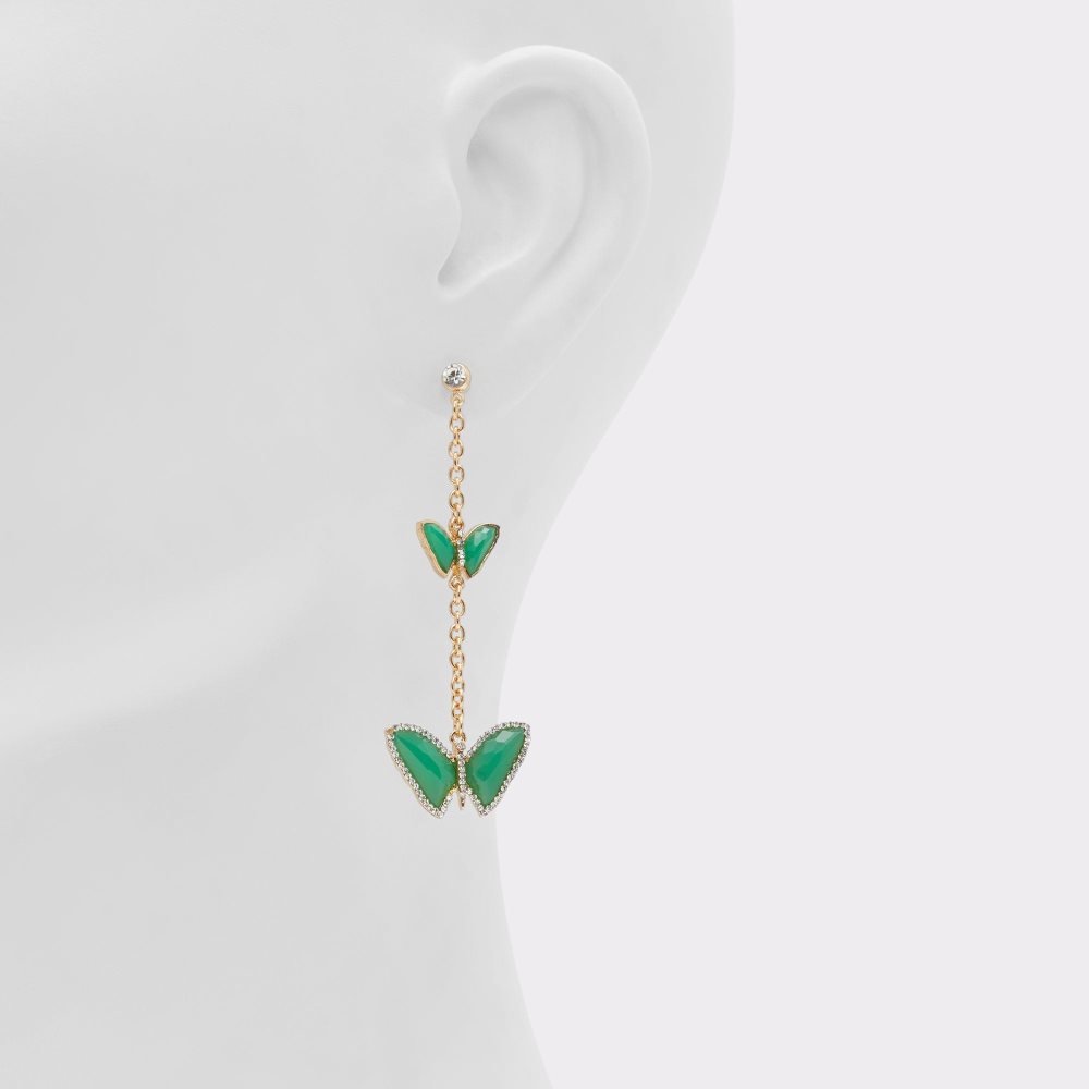 Női Aldo Alerelia Pendant earrings Fülbevalók Zöld | 018-PFZQEK
