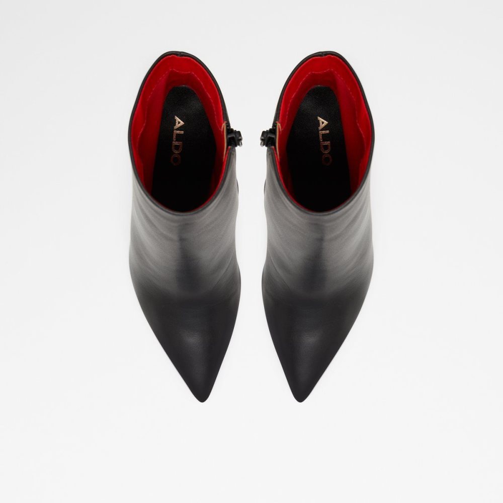 Női Aldo Ankle boot - Stiletto heel Bokacsizma Fekete | 708-LMSGID