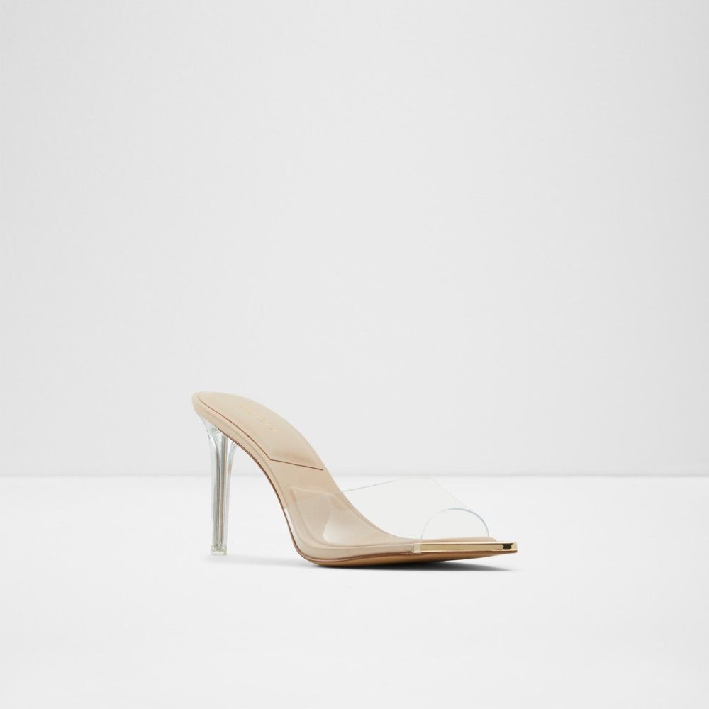 Női Aldo Annabrilden High heel sandal - Stiletto heel Szandál Bézs | 650-ITNAZO