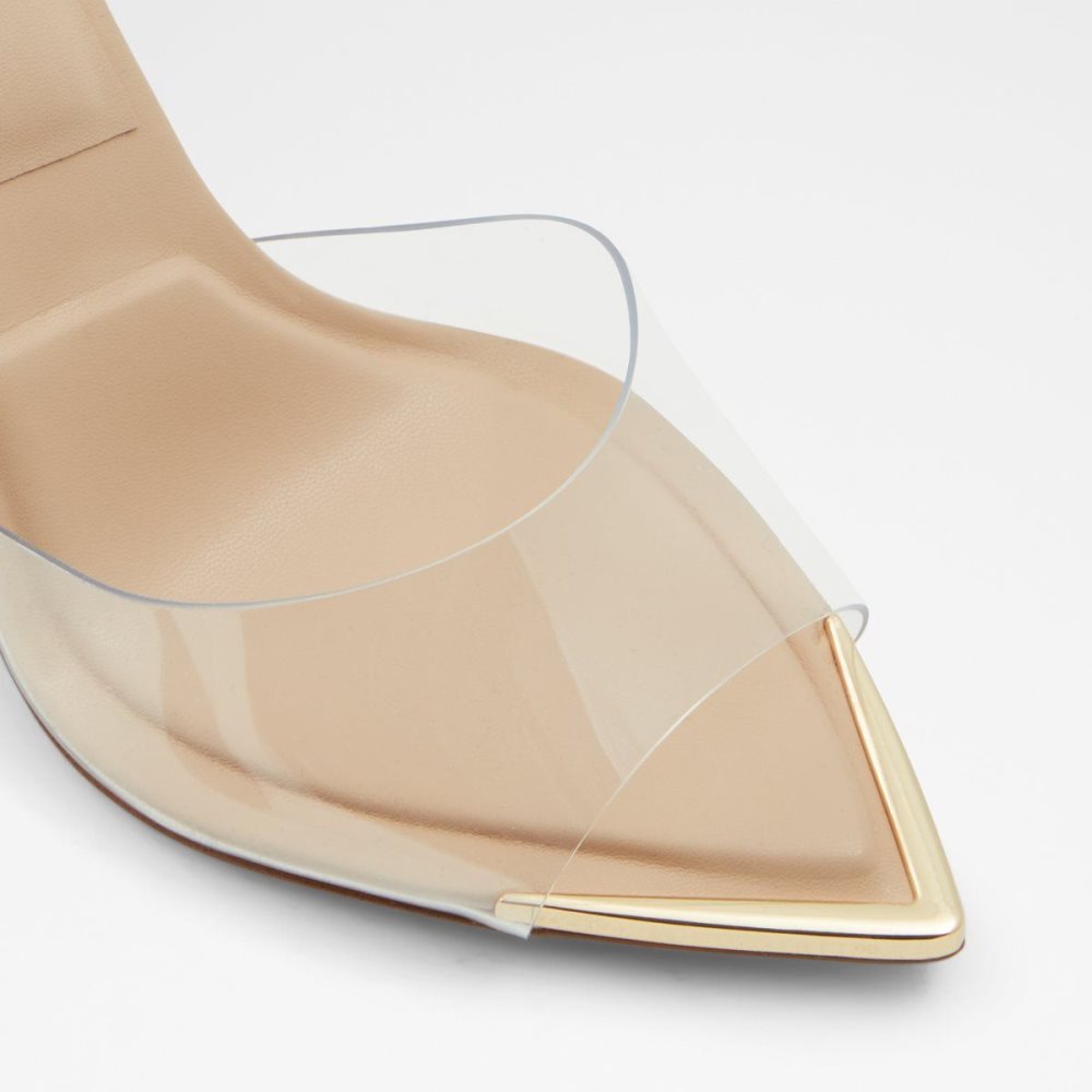 Női Aldo Annabrilden High heel sandal - Stiletto heel Szandál Bézs | 650-ITNAZO