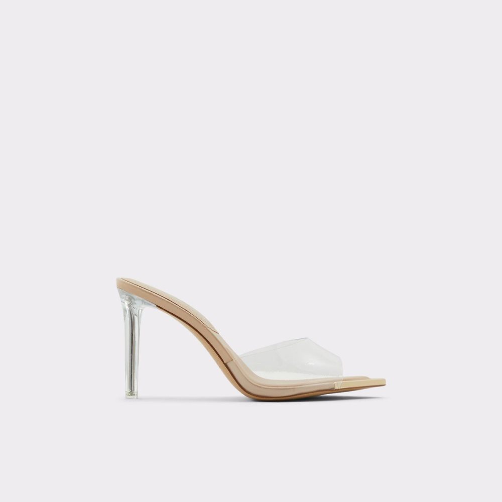Női Aldo Annabrilden High heel sandal - Stiletto heel Szandál Bézs | 650-ITNAZO