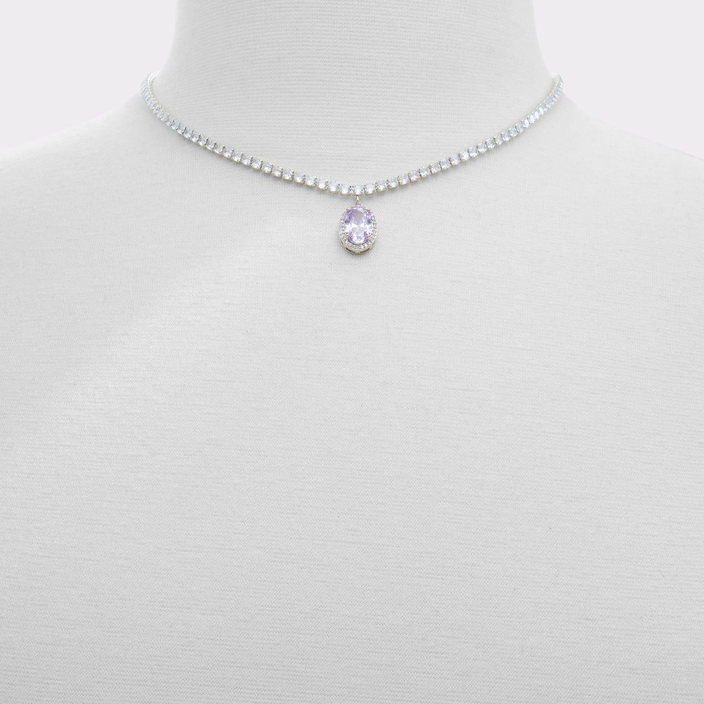 Női Aldo Arriannaa Necklace Fine Jewelry Világos Lila | 360-APWYQH