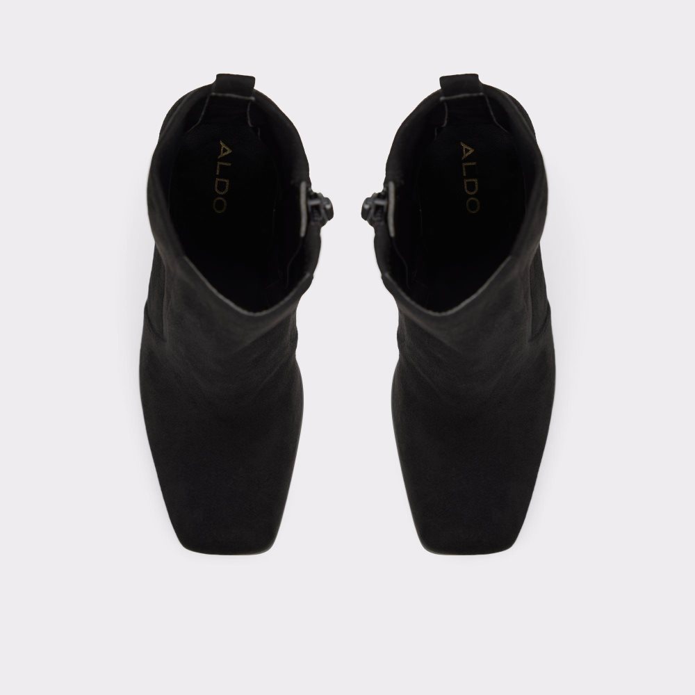 Női Aldo Aurla Ankle boot - Cup sole Bokacsizma Fekete | 752-RAXFDK