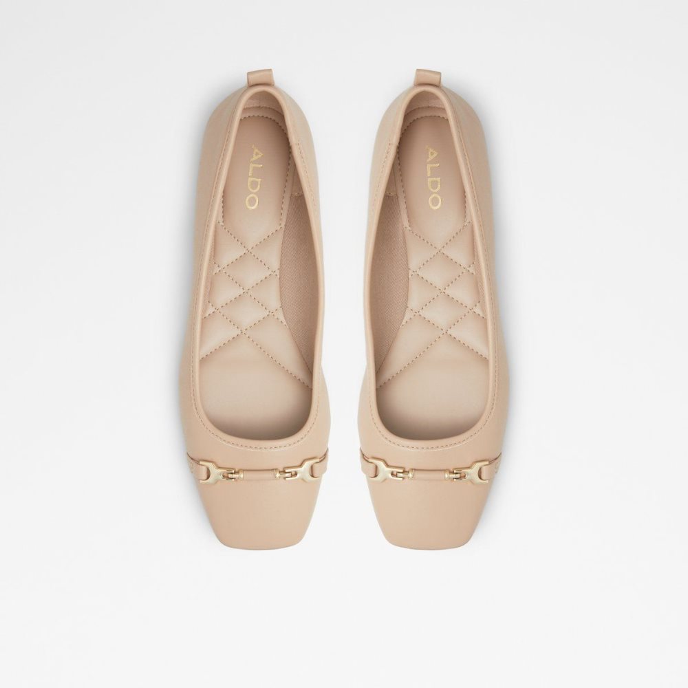 Női Aldo Ballad Ballerina Balerina Cipő Bézs | 601-LQHZRJ