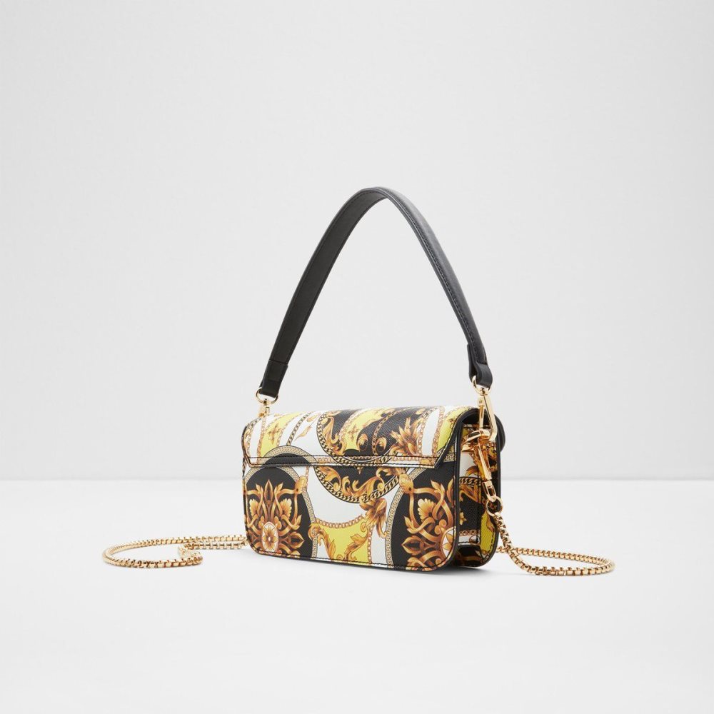 Női Aldo Bellomax Shoulder bag Válltáskák Fekete Arany | 104-VOCYIE