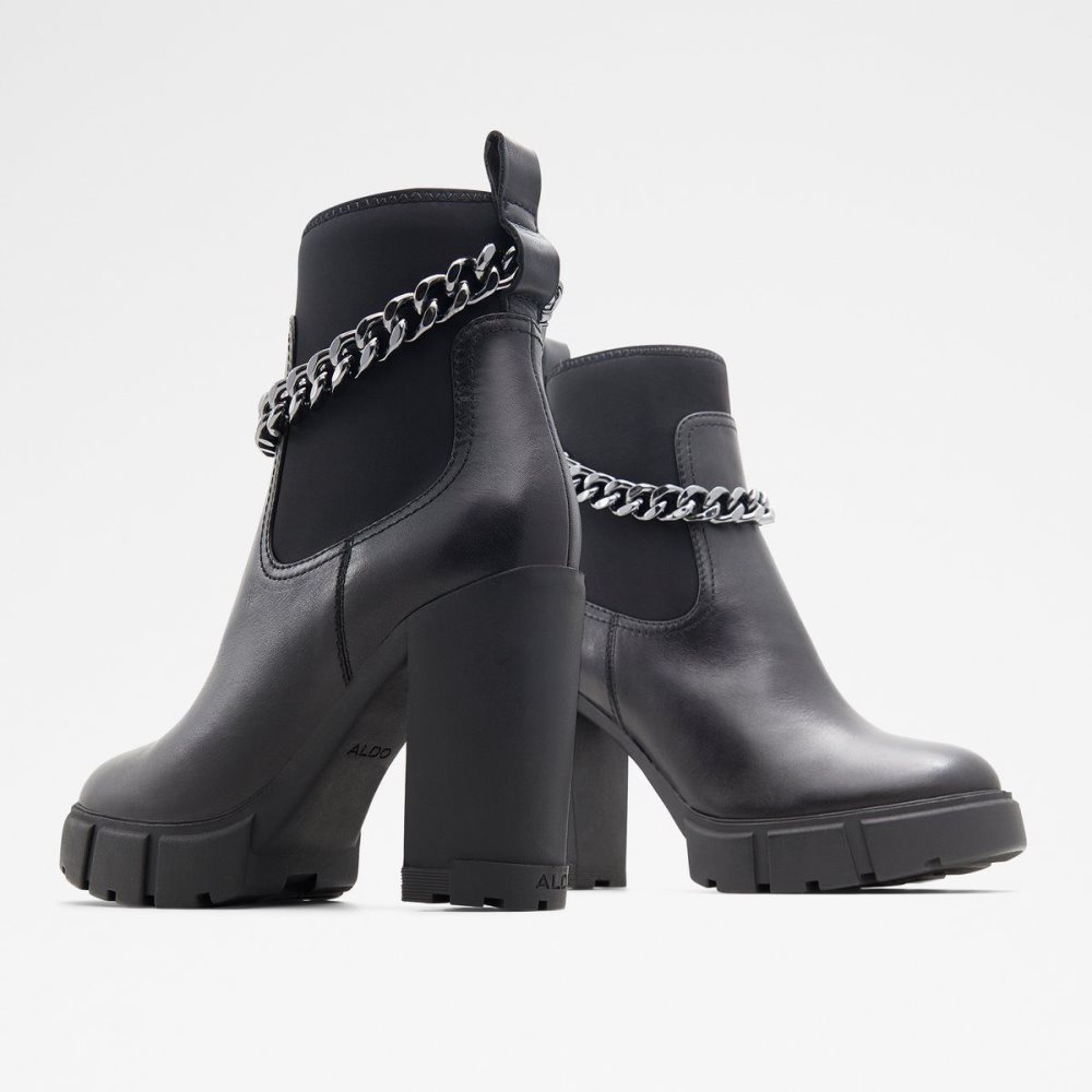 Női Aldo Bolder Chelsea Boot - Lug sole Chelsea Csizma Fekete | 843-UVMRGI
