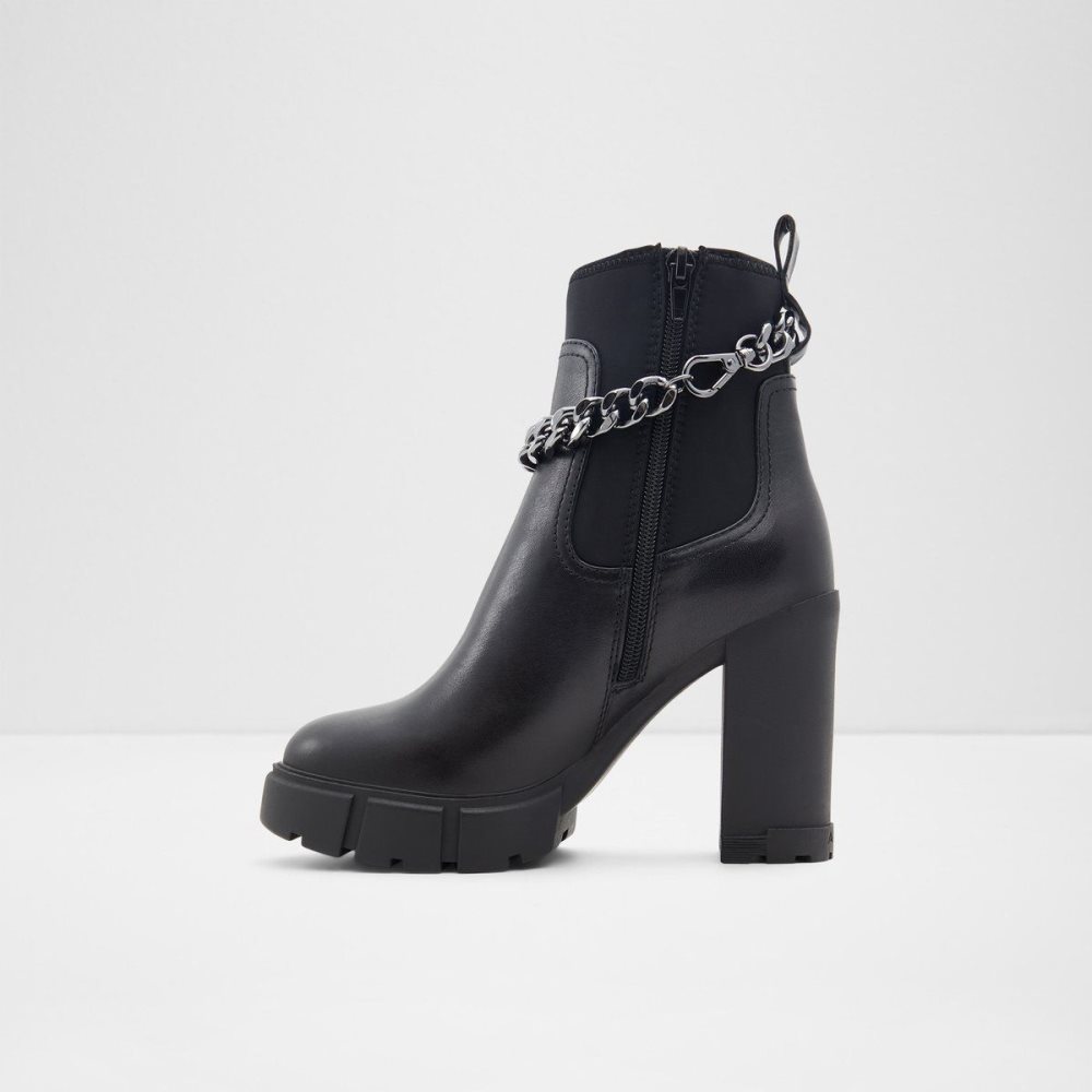 Női Aldo Bolder Chelsea Boot - Lug sole Chelsea Csizma Fekete | 843-UVMRGI