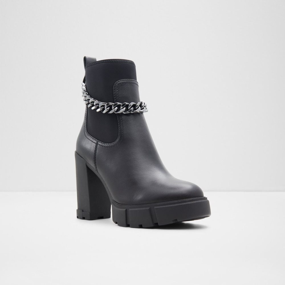 Női Aldo Bolder Chelsea Boot - Lug sole Chelsea Csizma Fekete | 843-UVMRGI