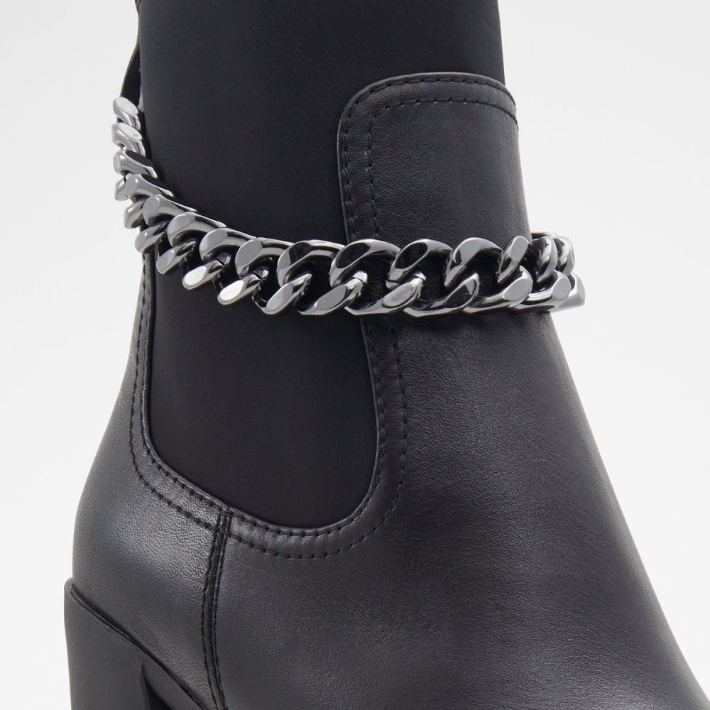 Női Aldo Bolder Chelsea Boot - Lug sole Chelsea Csizma Fekete | 843-UVMRGI