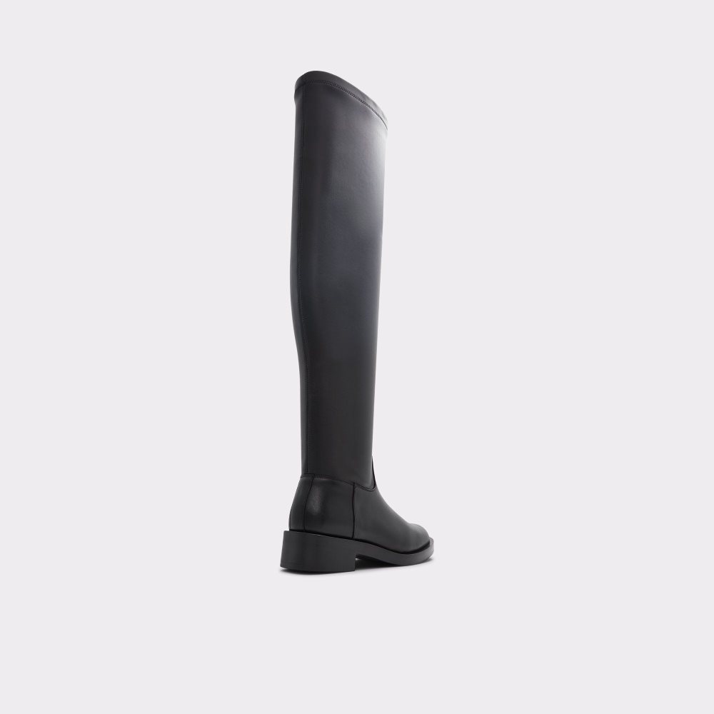 Női Aldo Breaveth Over-the-knee riding boot Csizma Fekete | 279-OWFTQV