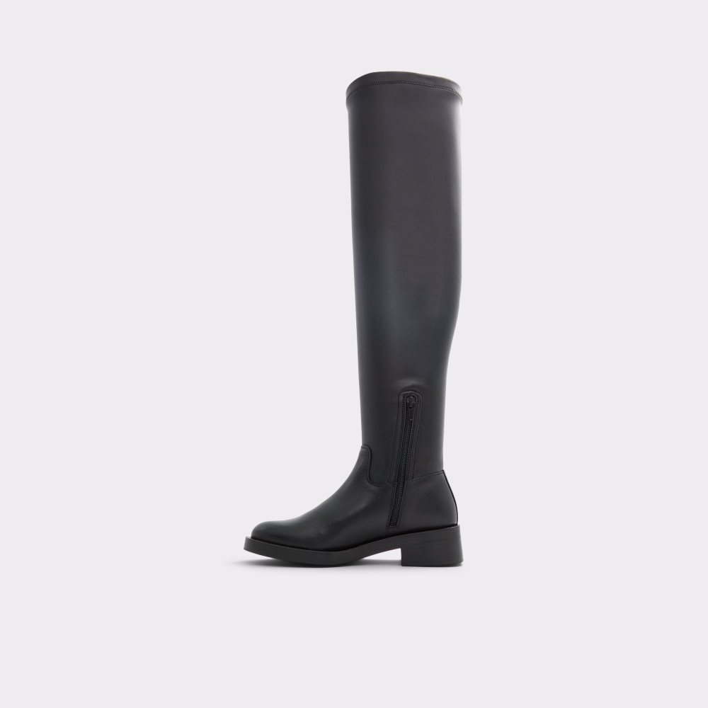 Női Aldo Breaveth Over-the-knee riding boot Csizma Fekete | 279-OWFTQV