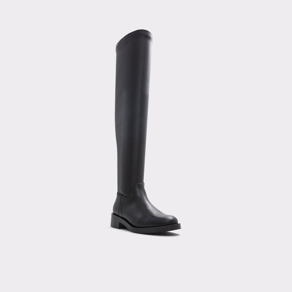 Női Aldo Breaveth Over-the-knee riding boot Csizma Fekete | 279-OWFTQV