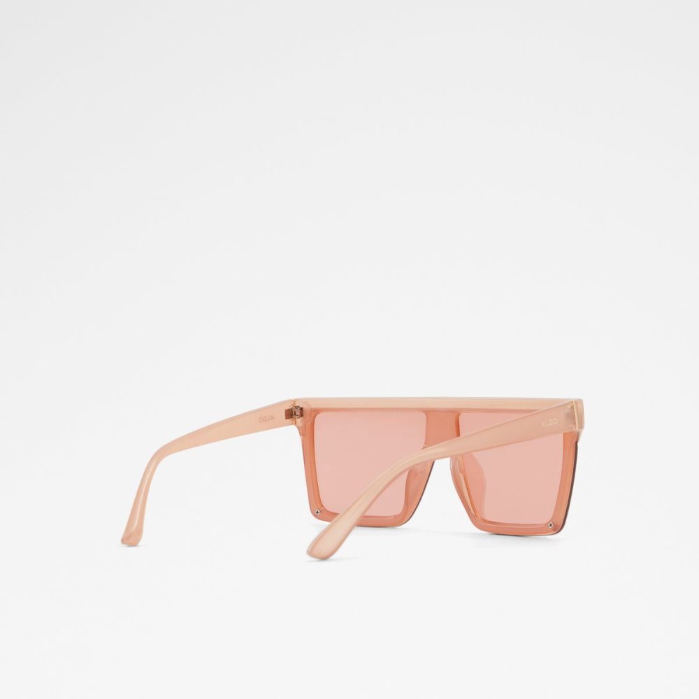 Női Aldo Brightside Shield sunglasses Napszemüveg Rózsaszín Arany | 214-GDRNSC