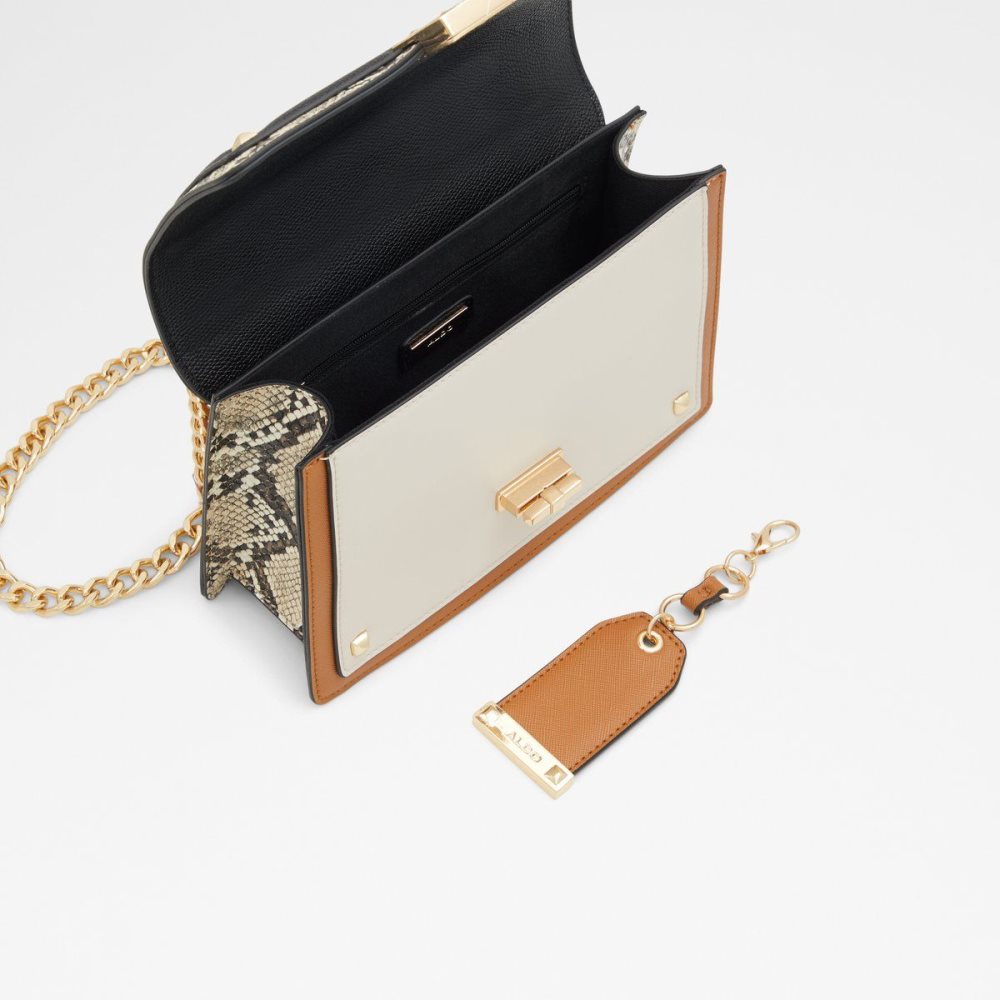 Női Aldo Byworth Crossbody bag Crossbody Táska Bézs | 583-JNBZAK