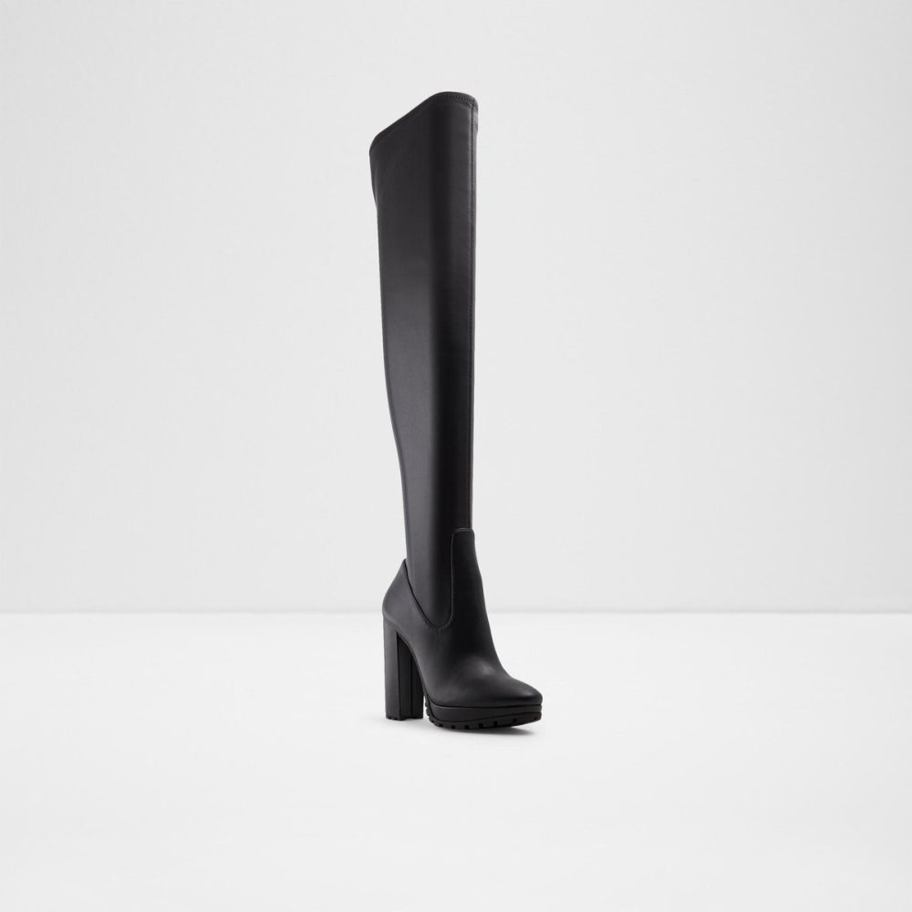 Női Aldo Cadeisa Over-the-knee boot Csizma Fekete | 754-RBAQHT
