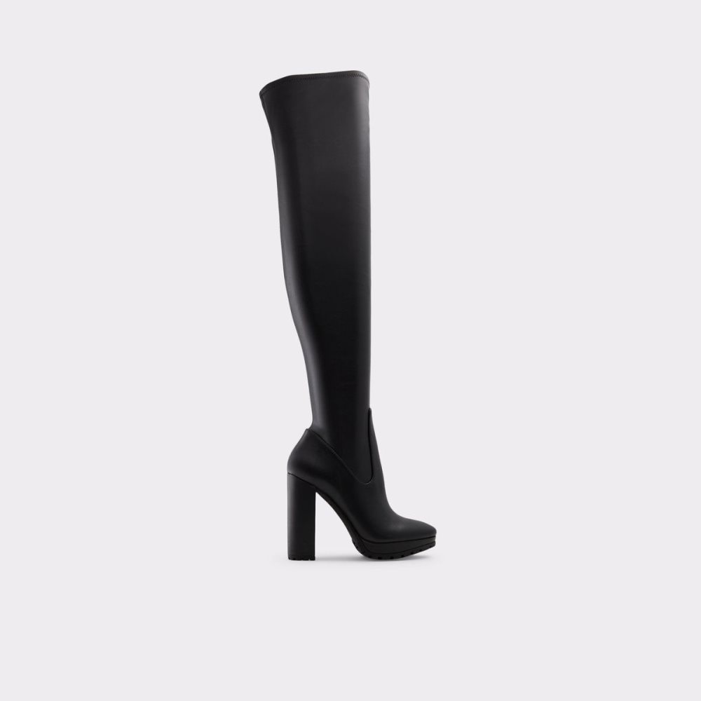 Női Aldo Cadeisa Over-the-knee boot Csizma Fekete | 754-RBAQHT