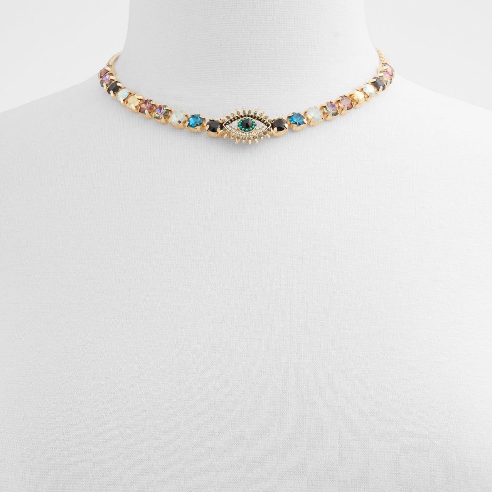 Női Aldo Cadoreni Necklace Ékszerek Sötétzöld | 054-AMGXTQ