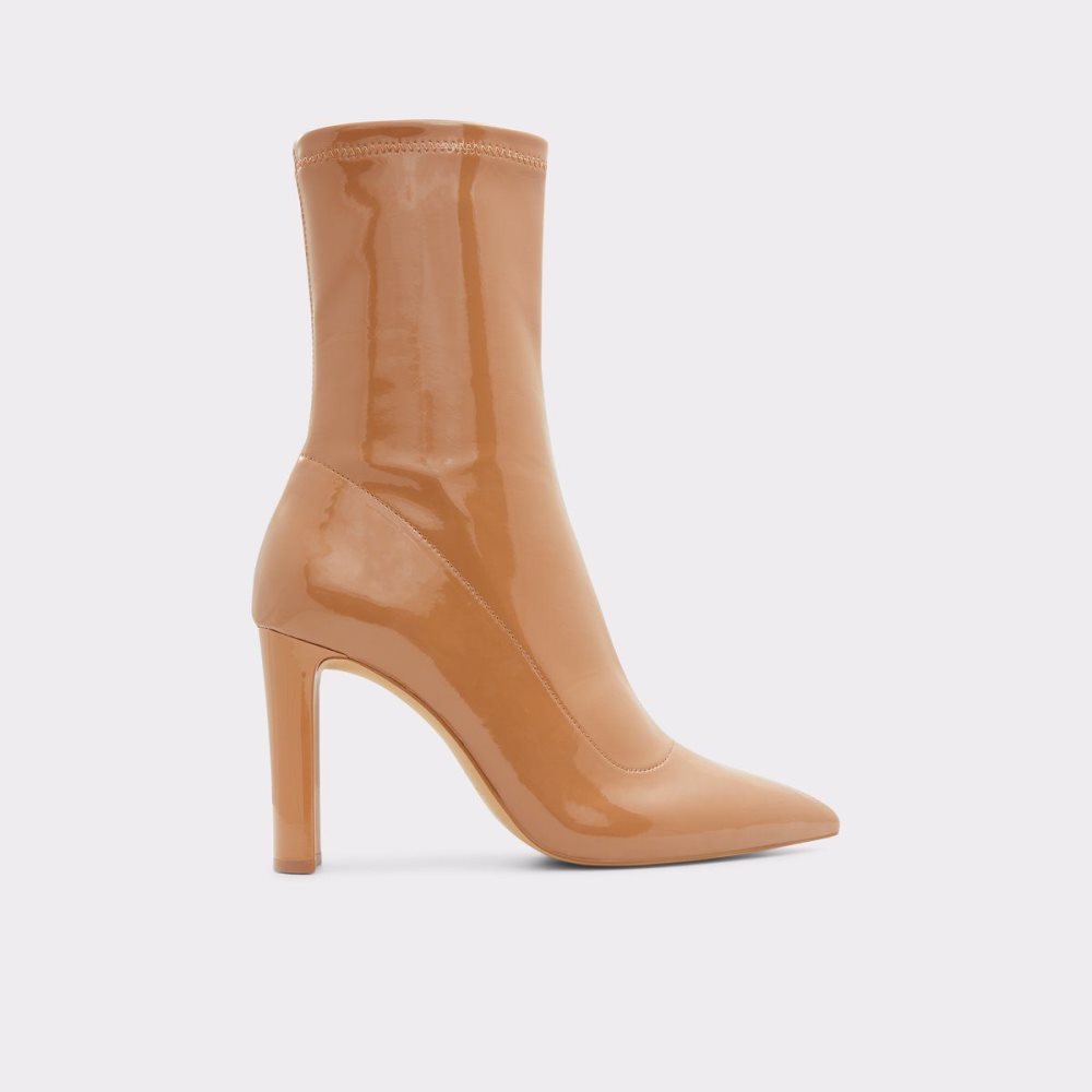 Női Aldo Catya Ankle boot Bokacsizma Barna | 360-AYCEZQ