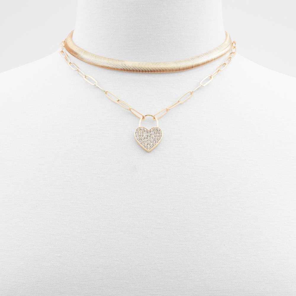 Női Aldo Ceran Necklace Nyakláncok Arany | 273-NDHEXY