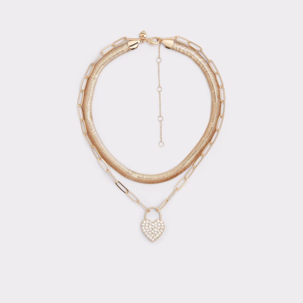 Női Aldo Ceran Necklace Nyakláncok Arany | 273-NDHEXY