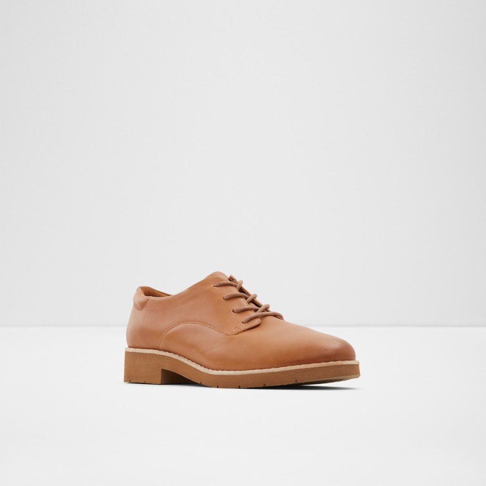 Női Aldo Cerquedaflex Oxford shoe Balerina Cipő Barna | 986-KCUQDH