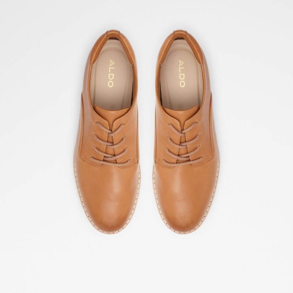 Női Aldo Cerquedaflex Oxford shoe Balerina Cipő Barna | 986-KCUQDH