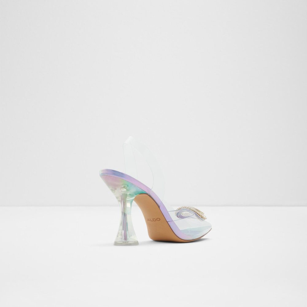 Női Aldo Cheers Sling back high heel Magassarkú Lila | 298-BLTFUO