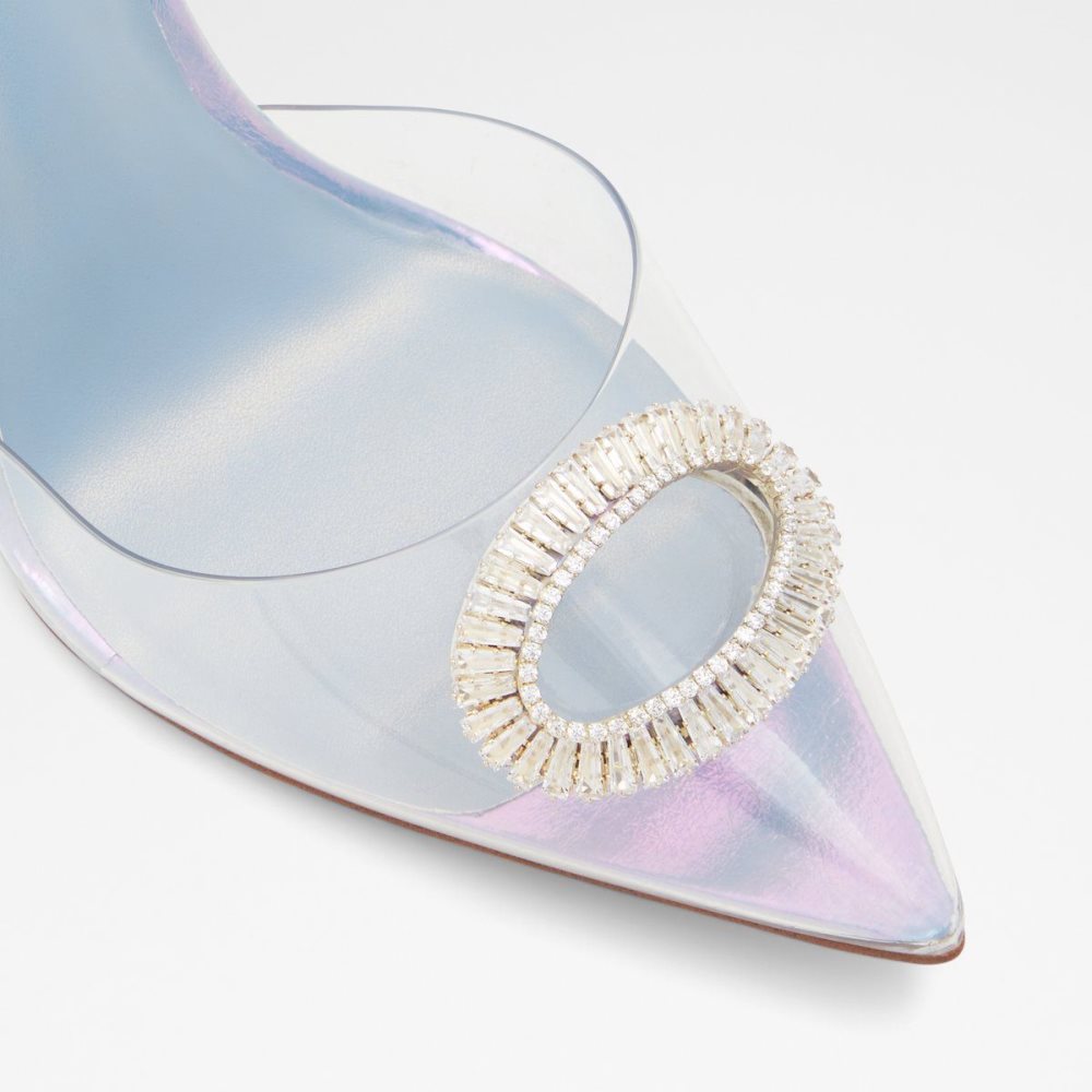 Női Aldo Cheers Sling back high heel Magassarkú Lila | 298-BLTFUO