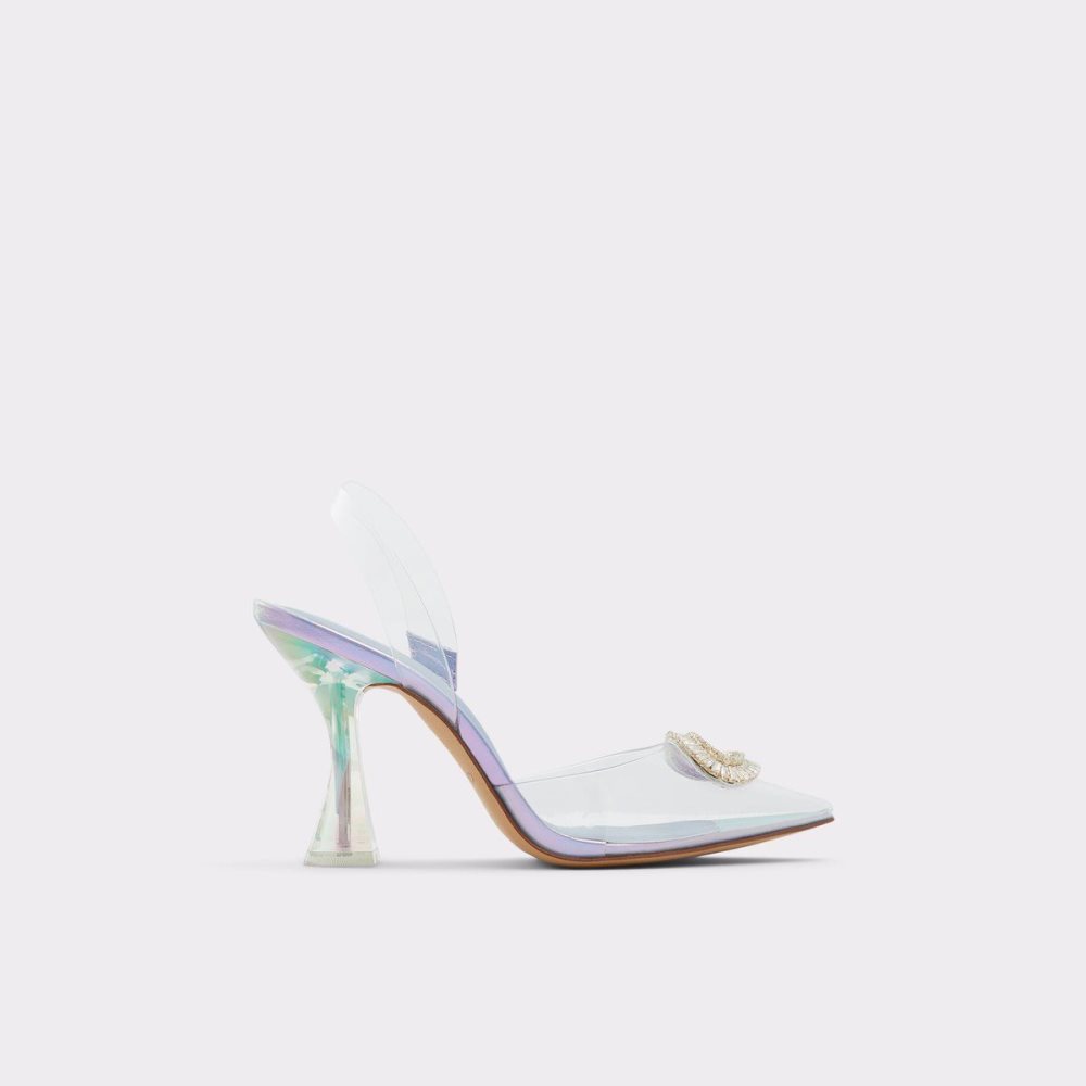Női Aldo Cheers Sling back high heel Magassarkú Lila | 298-BLTFUO