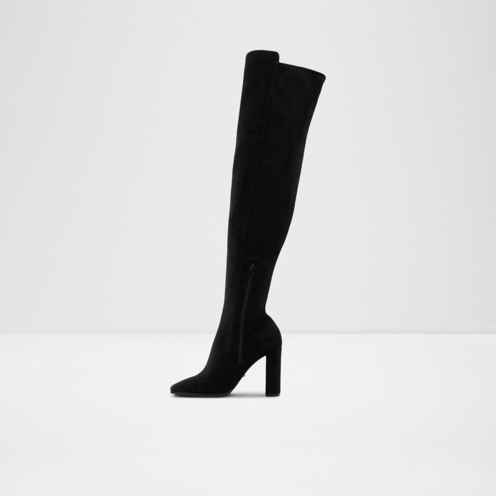 Női Aldo Choan Over-the-knee boot Csizma Fekete | 698-MLUSJB