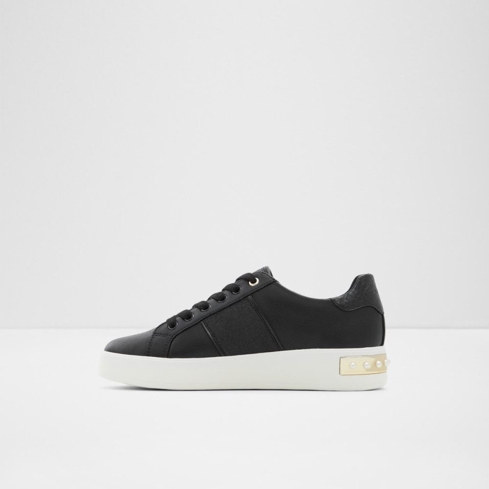 Női Aldo Ciela Low top sneaker Sportcipő Fekete | 039-OXZVMK