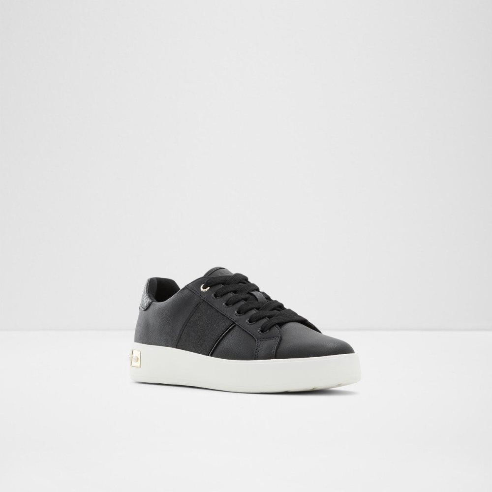 Női Aldo Ciela Low top sneaker Sportcipő Fekete | 039-OXZVMK