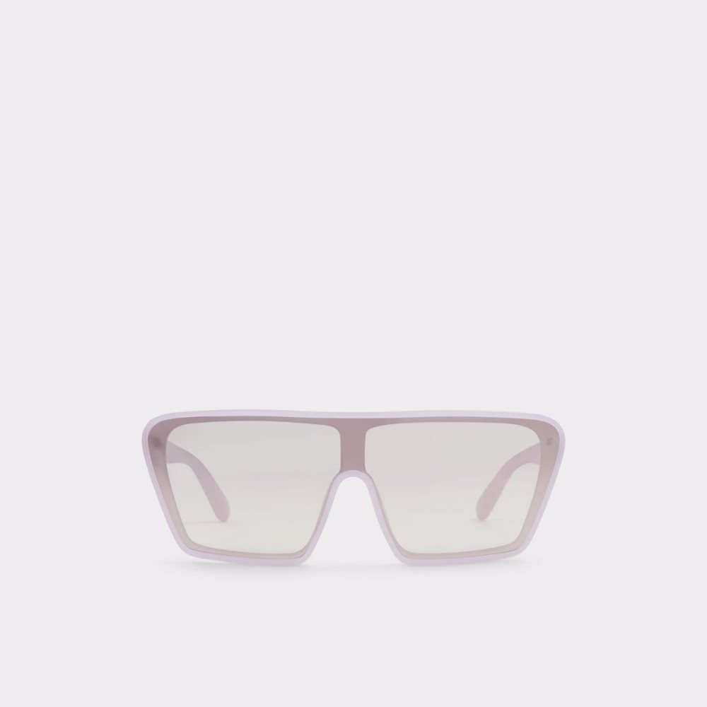Női Aldo Cilithiel Shield sunglasses Napszemüveg Világos Lila | 605-ZGIXTU
