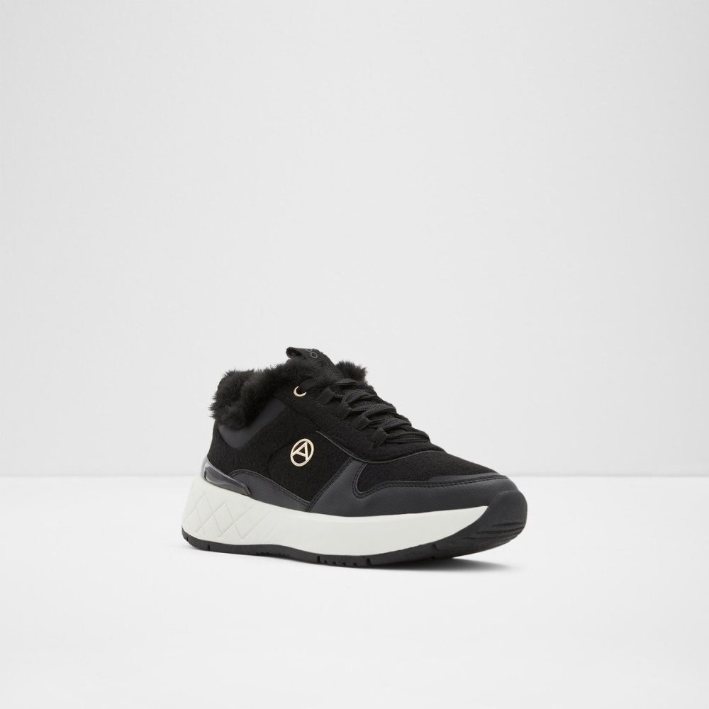 Női Aldo Citycozy Low top sneaker - Jogger sole Sportcipő Fekete | 130-POAFMG