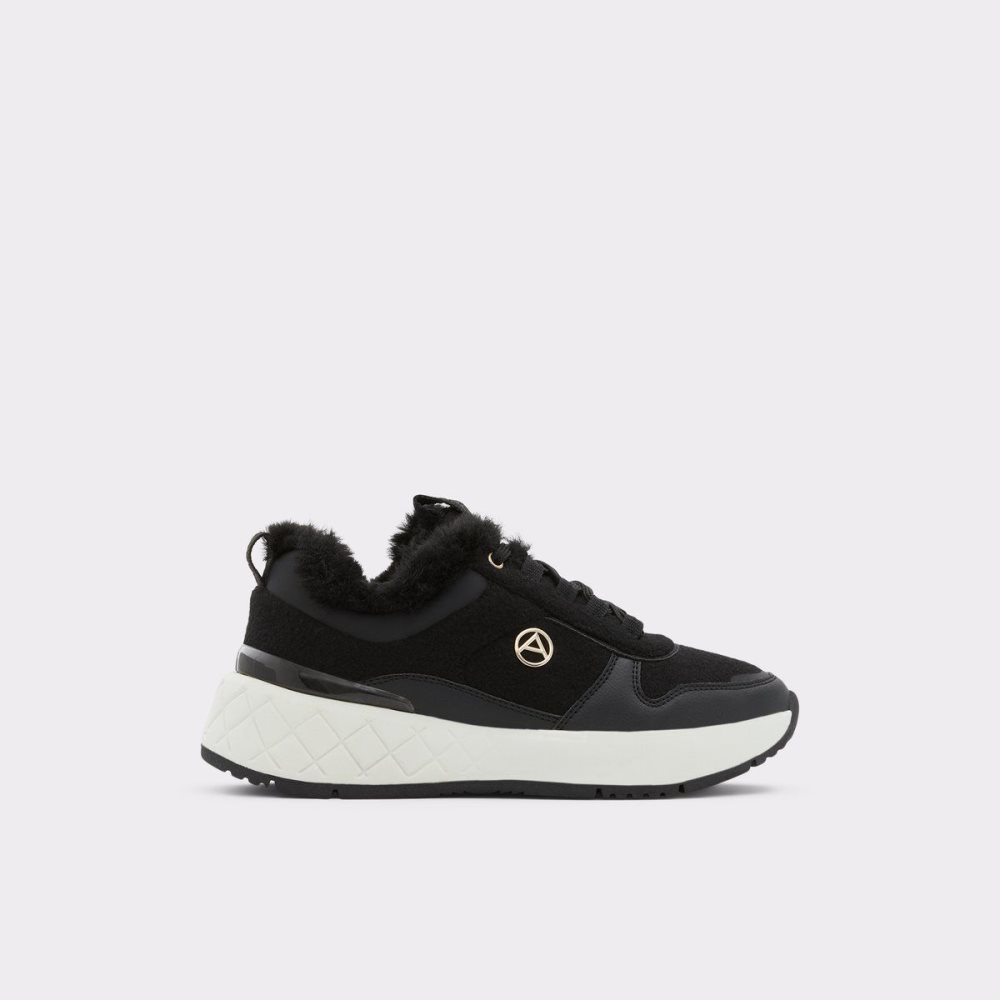 Női Aldo Citycozy Low top sneaker - Jogger sole Sportcipő Fekete | 130-POAFMG
