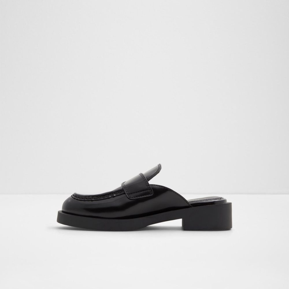 Női Aldo Confusum Mule Loafers Fekete | 019-NPEBTA