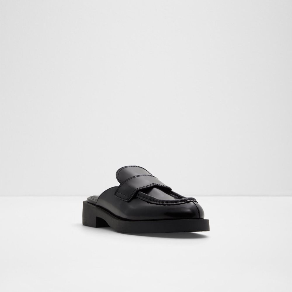 Női Aldo Confusum Mule Loafers Fekete | 019-NPEBTA