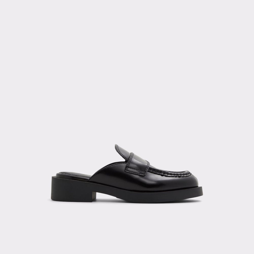 Női Aldo Confusum Mule Loafers Fekete | 019-NPEBTA