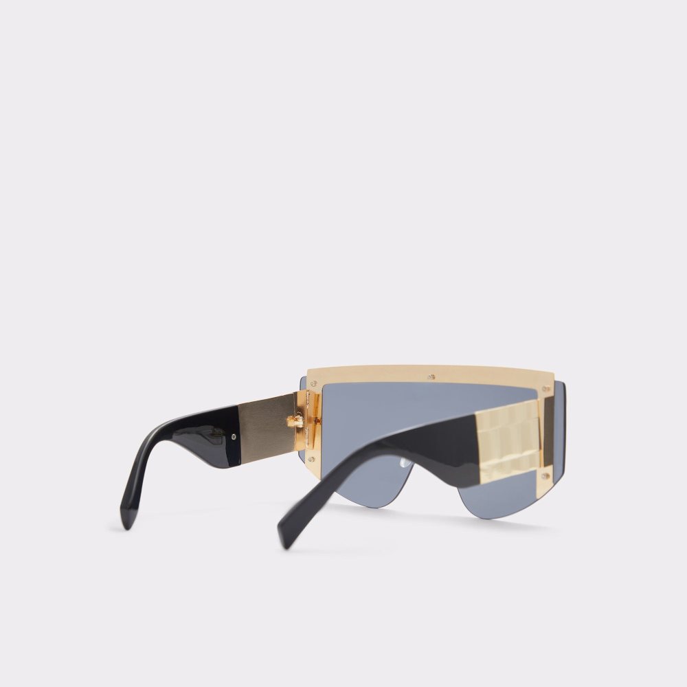 Női Aldo Contannon Sunglasses Napszemüveg Fekete Arany | 478-TUHVDK
