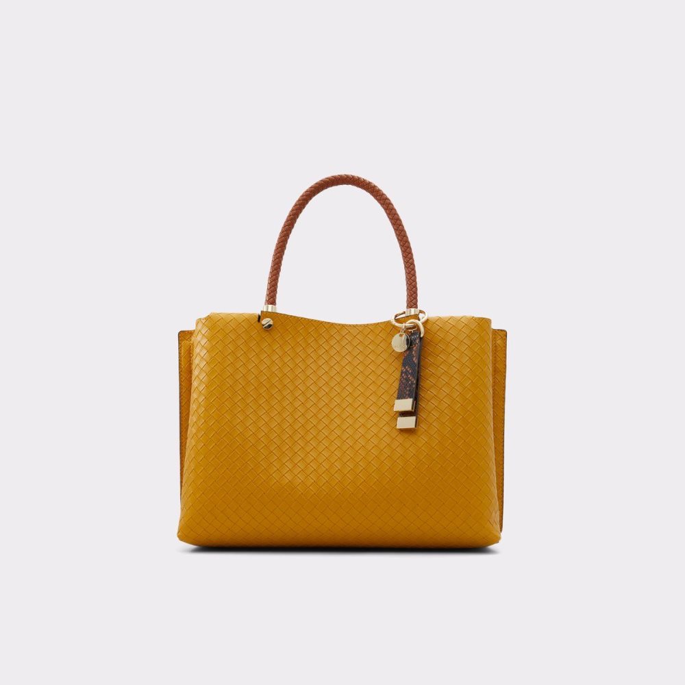 Női Aldo Crirathaax Tote bag Hordtáskák Sötétsárga | 951-FVOKAH