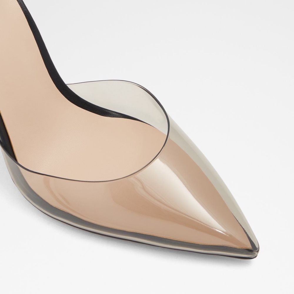 Női Aldo Deedee Strappy heeled shoe - Cup sole Magassarkú Fekete | 258-XTDRIL