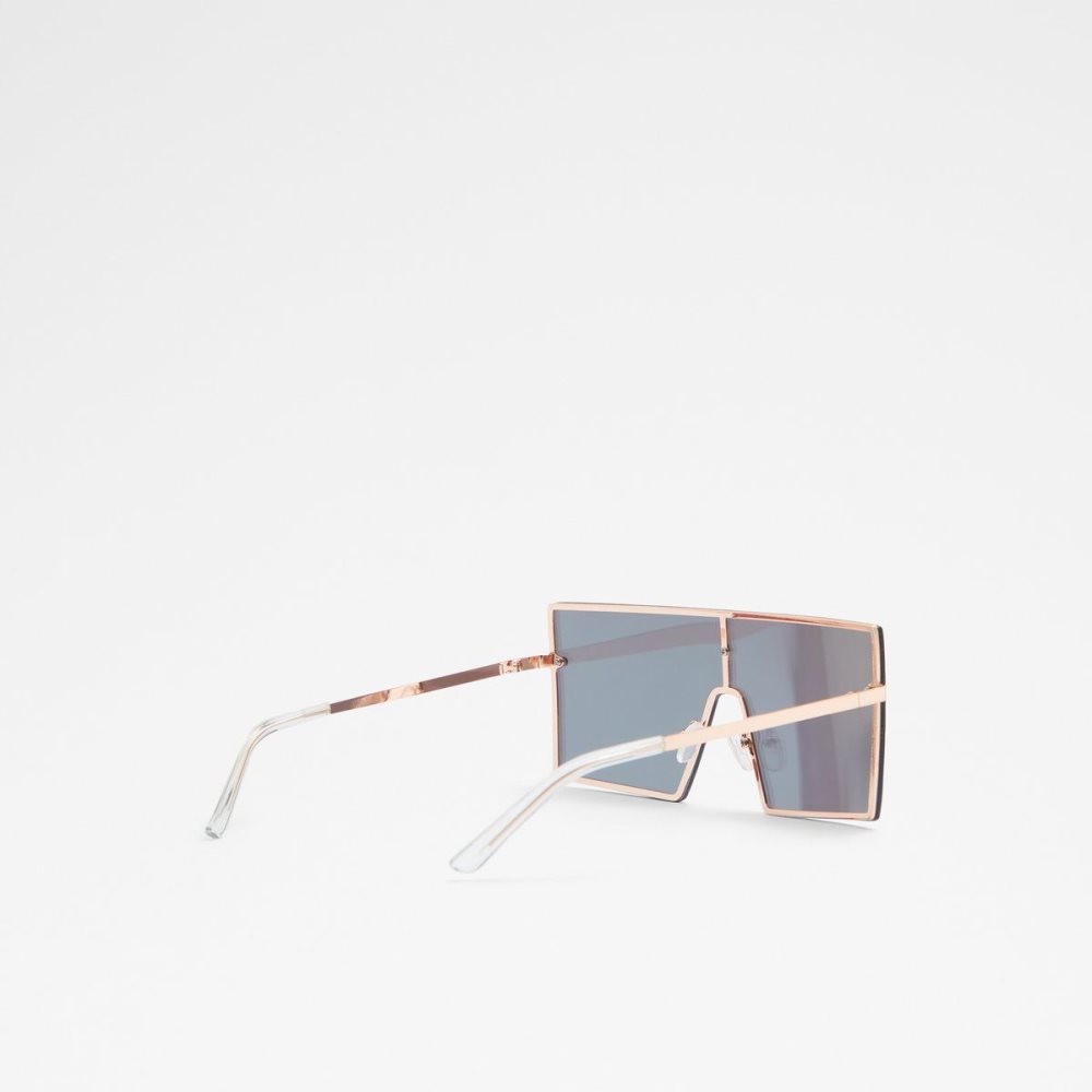 Női Aldo Dwawen Shield sunglasses Napszemüveg Rózsaszín Arany | 527-IPGMNR