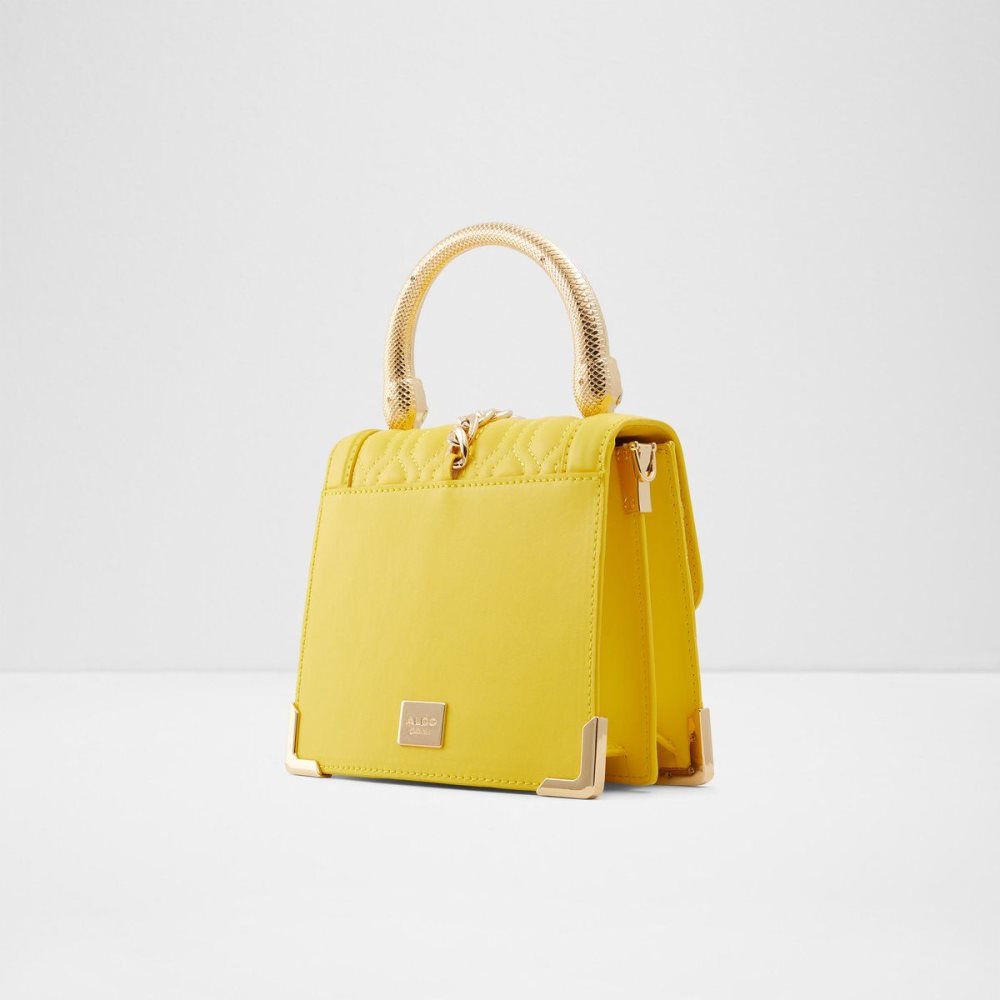 Női Aldo Easwen Top handle bag Top Handle Bags Sárga | 846-TQXFKL