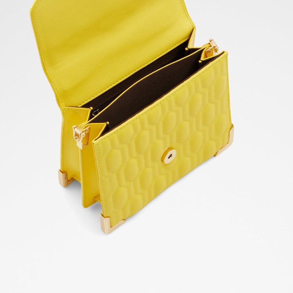 Női Aldo Easwen Top handle bag Top Handle Bags Sárga | 846-TQXFKL