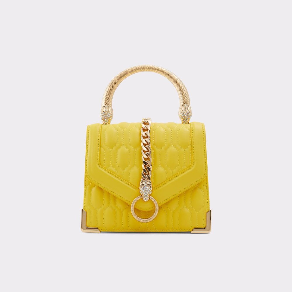 Női Aldo Easwen Top handle bag Top Handle Bags Sárga | 846-TQXFKL