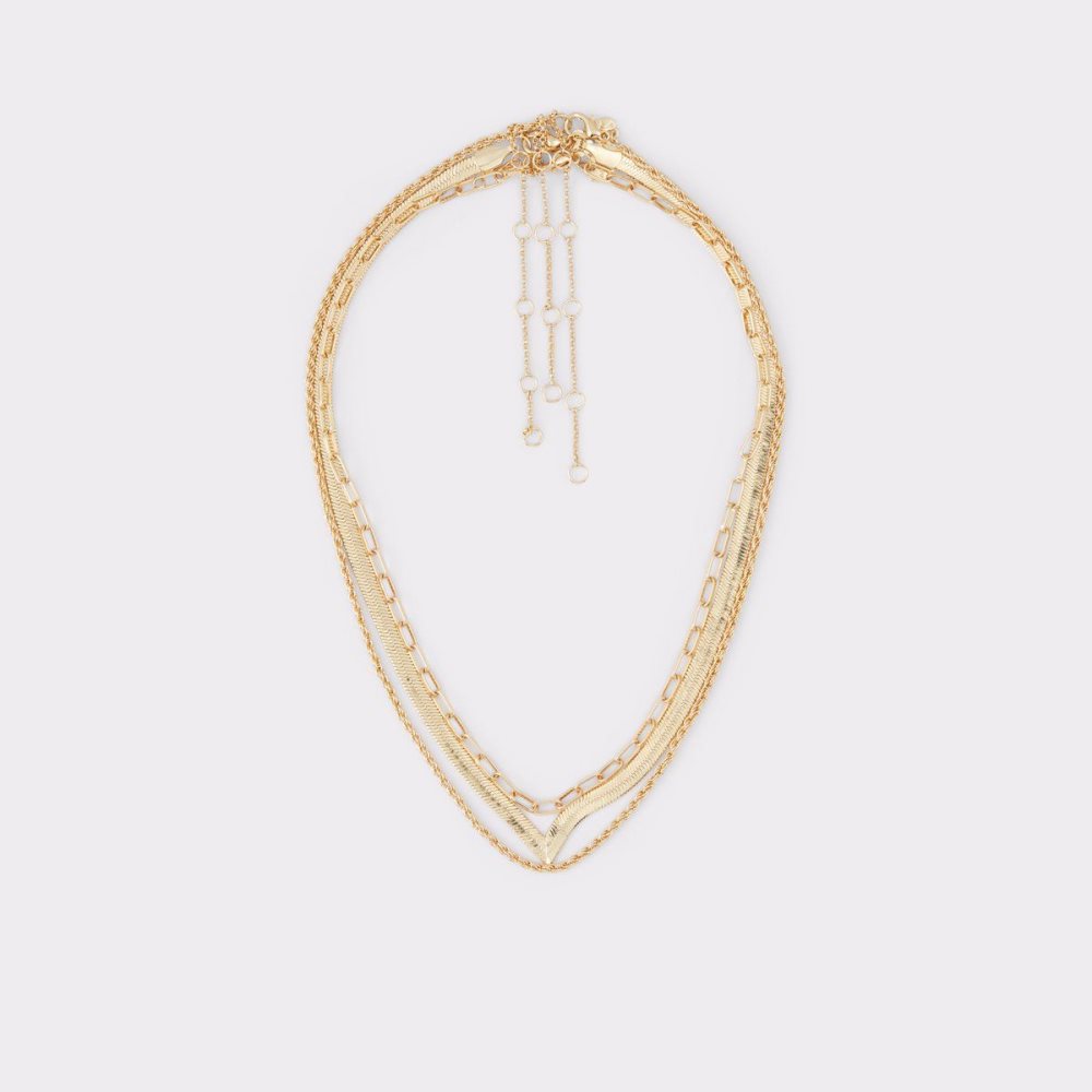 Női Aldo Ediagan Necklace Nyakláncok Arany | 309-BYOPZV
