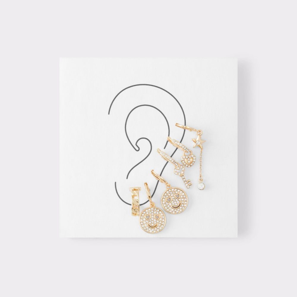 Női Aldo Elbenaraen Earrings Fülbevalók Arany | 382-ACLFZJ
