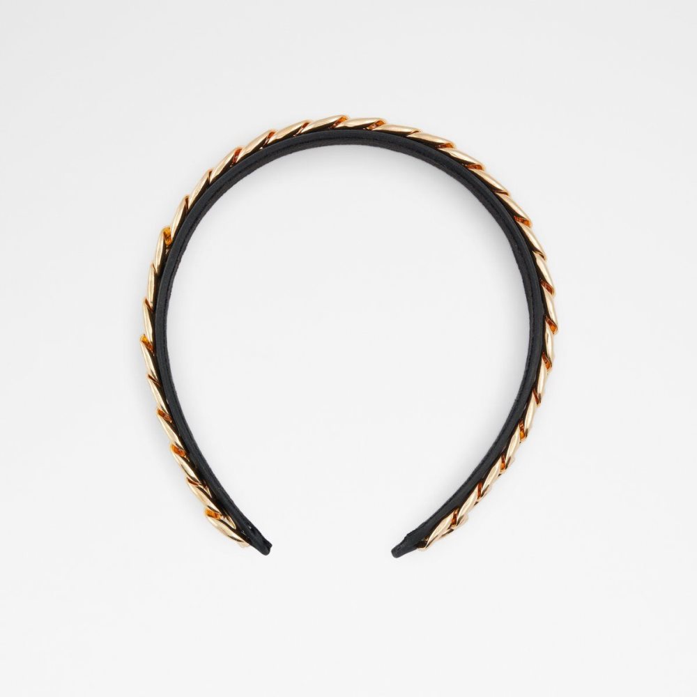 Női Aldo Elilidith Headband Haj Kiegészítők Fekete Arany | 045-XINGWL